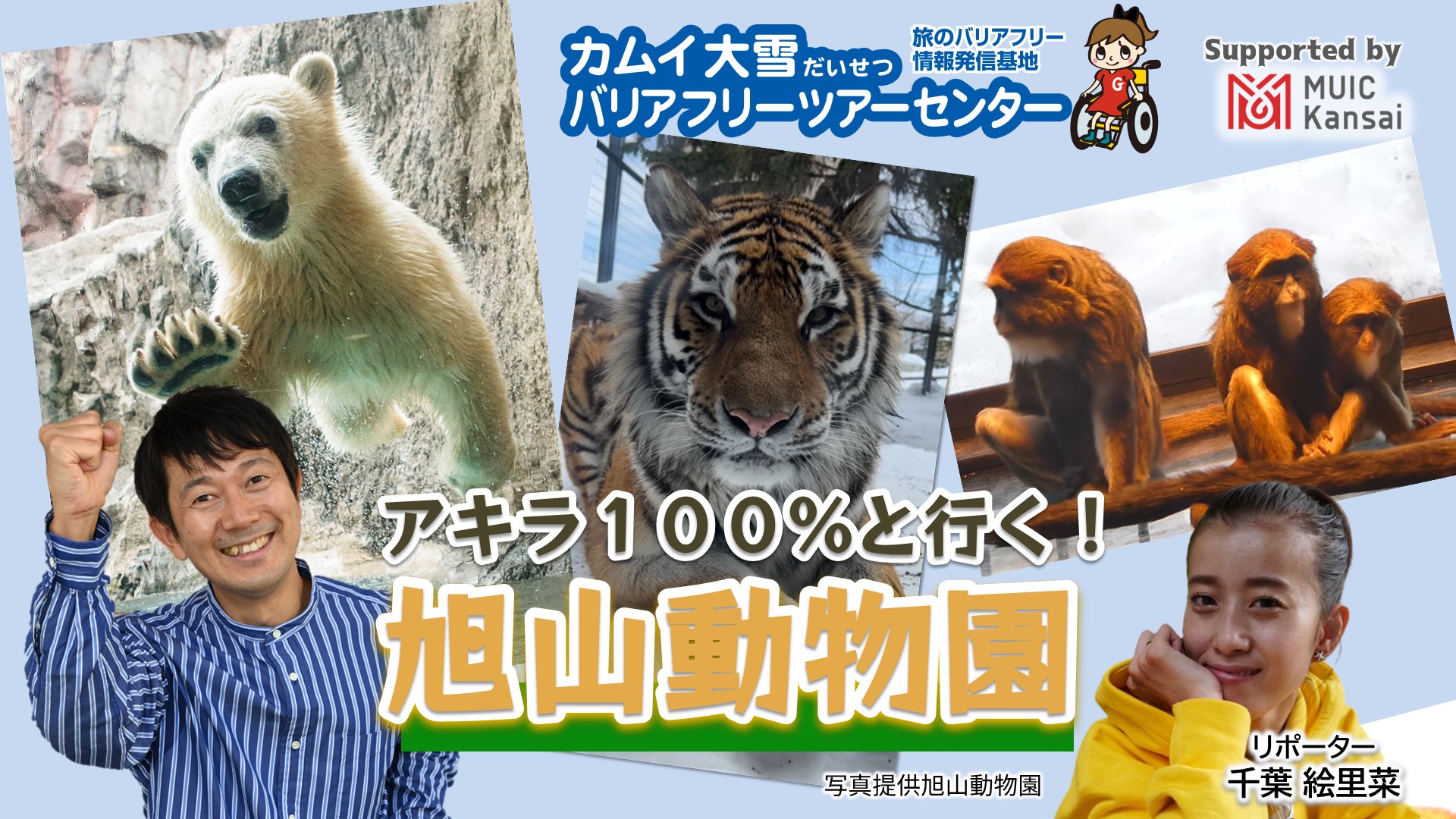 アキラ100%と行く！旭山動物園（北海道）