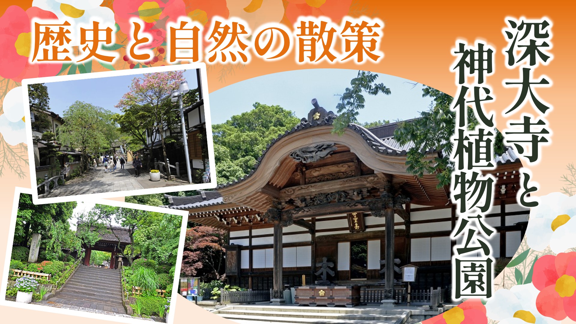 歴史と自然の散策 深大寺と神代植物公園（東京都）